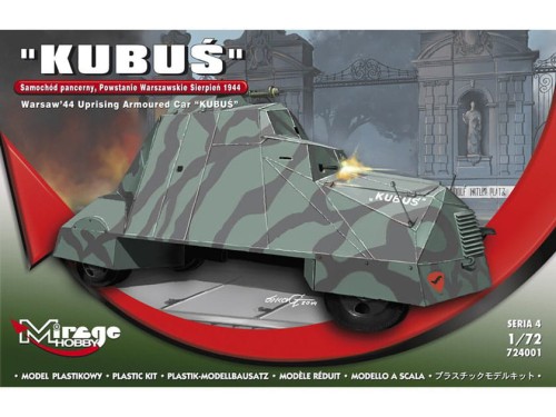 Samochód pancerny Kubuś 724001 Mirage