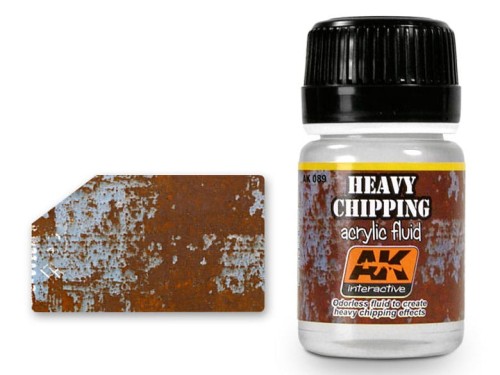 Weathering heavy chipping fluid AK089 AK Interactive