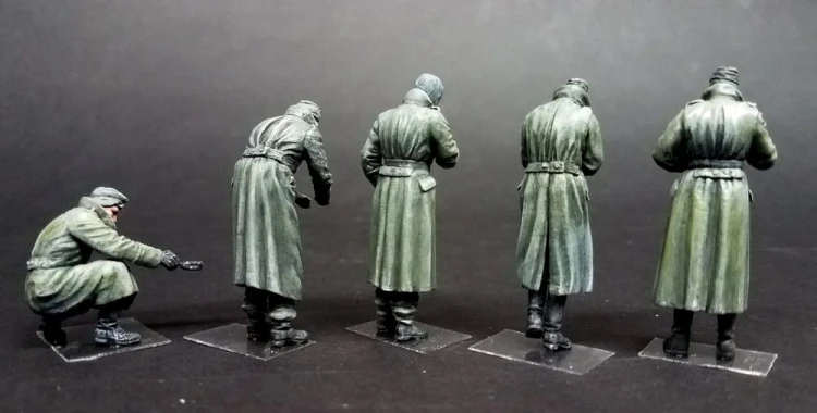 Figurki niemieccy żołnierze zima 1941-42 35218 MiniArt