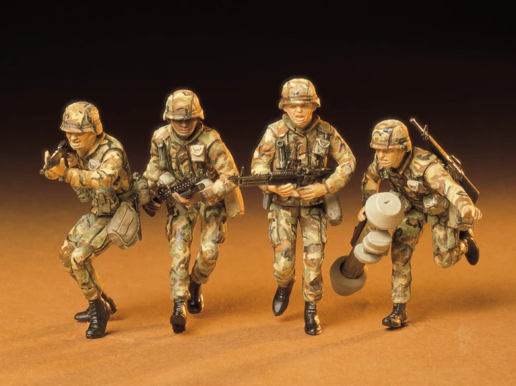 Figurki amerykańskich żołnierzy 35133 Tamiya