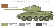 Czołg T-34/85 model 1944 6545 Italeri