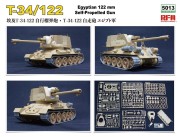 Działo samobieżne T-34/122 Egyptian 122mm Self-Propelled Gun RM-5013 RFM