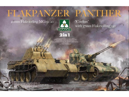 Działo Flakpanzer Panther Coelian 2105 Takom
