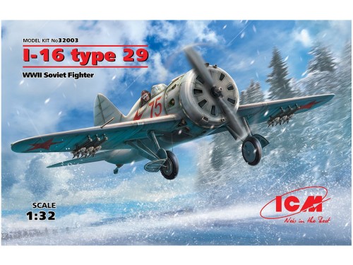 Samolot Polikarpow I-16 Type 29 32003 ICM