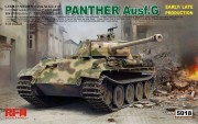 Czołg PzKpfw V Panther Ausf.G Early/Late Production RM-5018 RFM