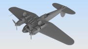Samolot Heinkel He 111H-16 48263 ICM