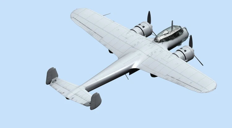 Samolot Dornier Do 17Z-2 72308 ICM