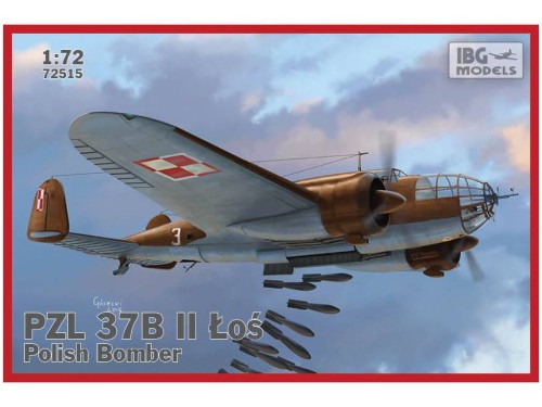 Samolot PZL.37B II Łoś 72515 IBG Models