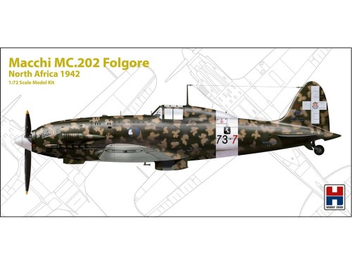 Samolot Macchi MC.202 Folgore Africa 72006 Hobby 2000