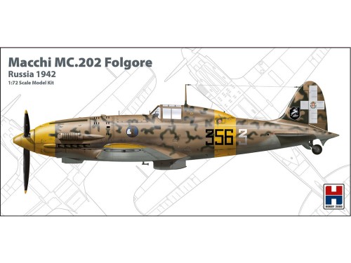 Samolot Macchi MC.202 Folgore Russia 72007 Hobby 2000
