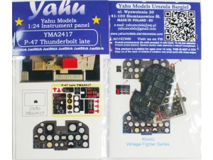 Fototrawiona tablica do P-47 Late