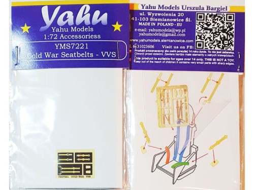 Pasy siedzeniowe do Cold War VVS YMS7221 Yahu