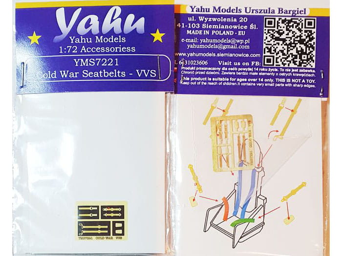 Pasy siedzeniowe do Cold War VVS YMS7221 Yahu