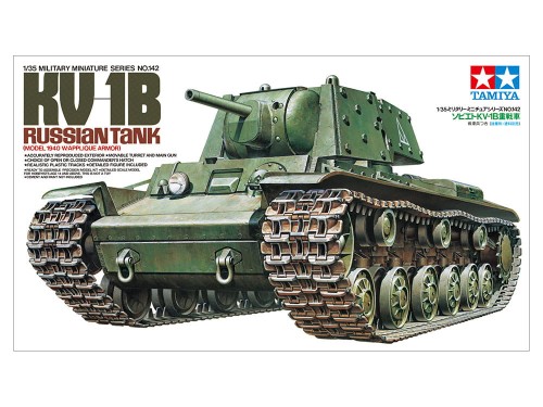 Czołg KW-1B KV-1B 35142 Tamiya
