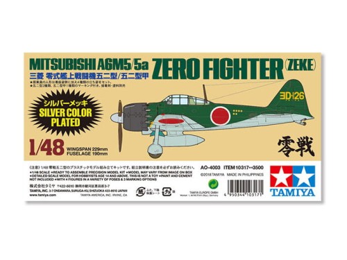 Samolot Mitsubishi A6M5/5a Zeke 10317 Tamiya