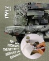 Siatka maskująca brown type 2 AK8062 AK Interactive