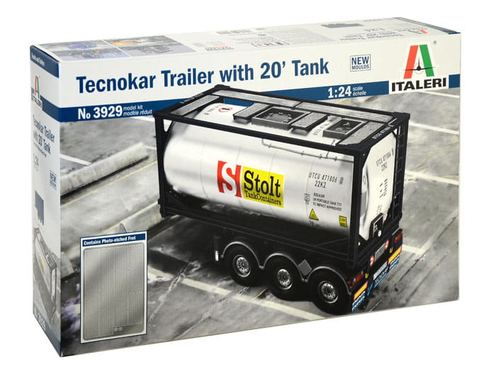 Naczepa cysterna Tecnokar 20 3929 Italeri