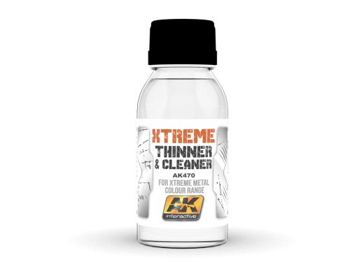 Płyn do aerografu Xtreme thinner cleaner AK470 AK Interactive