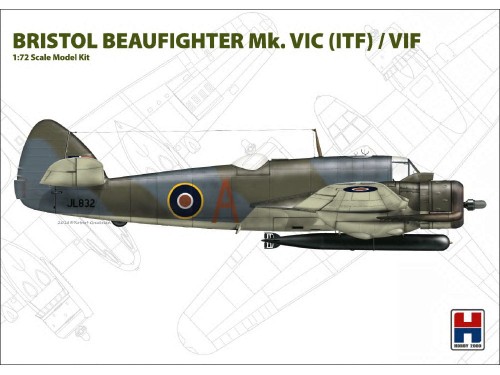 Samolot Bristol Beaufighter Mk.VIC 72004 Hobby 2000