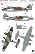 Samolot Bristol Beaufighter Mk.VIC 72004 Hobby 2000