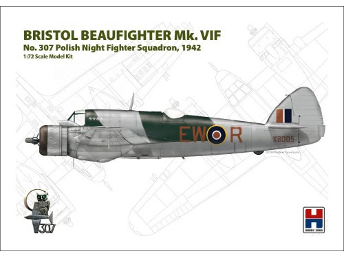 Samolot Bristol Beaufighter Mk.VIF 72003 Hobby 2000