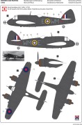 Samolot Bristol Beaufighter Mk.IF 72002 Hobby 2000