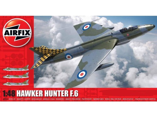 Samolot Hawker Hunter F.6 A09185 Airfix