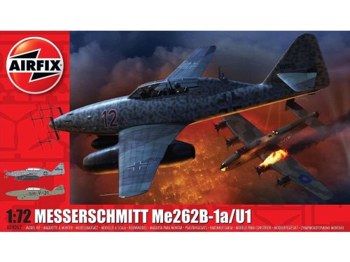 Samolot Messerschmitt Me 262B-1a/U1 A04062 Airfix