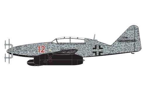 Samolot Messerschmitt Me 262B-1a/U1 A04062 Airfix