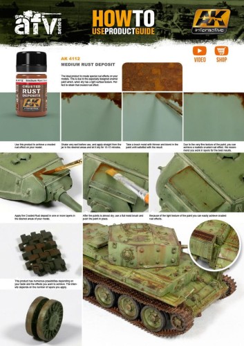 Weathering Medium rust deposits AK41112 AK Interactive