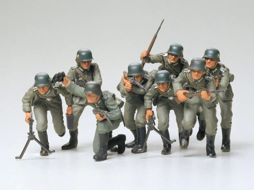 Niemiecka piechota szturmowa German Assault Troops Infantry 35030 Tamiya