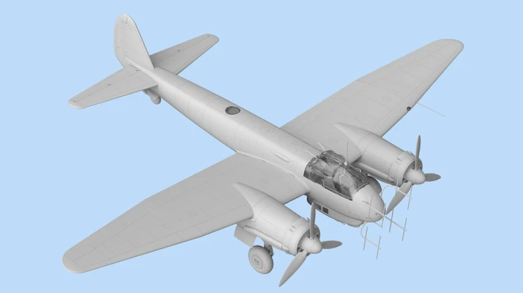 Samolot Junkers Ju 88C-6b 48239 ICM