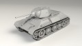 Czołg Panzerkampfwagen T-34-747(r) 35370 ICM