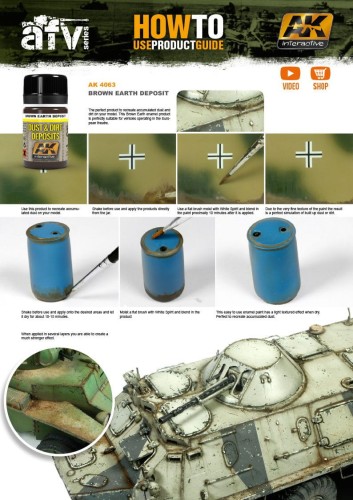 Weathering Brown earth deposit AK4063 AK Interactive