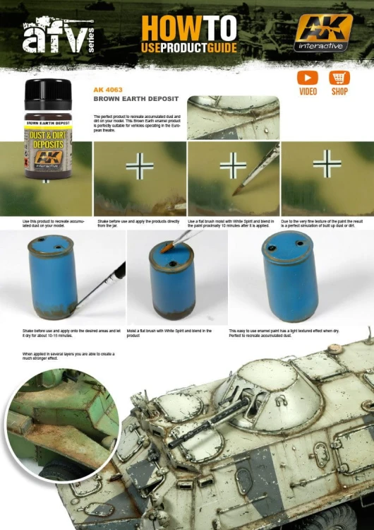 Weathering Brown earth deposit AK4063 AK Interactive