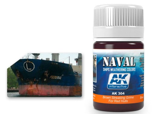 Wash Brown streaking grime AK304 AK Interactive