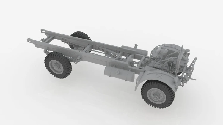 Ciężarówka wojskowa Ford W.O.T. 6 35507 ICM
