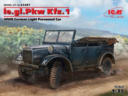 Samochód le.gl.Einheits-Pkw Kfz.1 35581 ICM