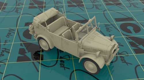 Samochód le.gl.Einheits-Pkw Kfz.1 35581 ICM