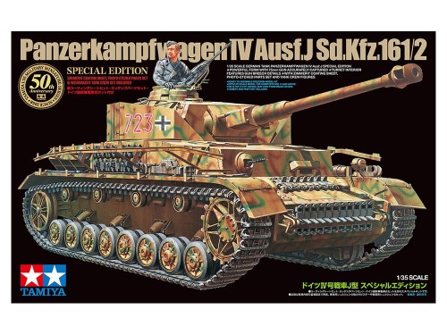Czołg PzKpfw IV Ausf.J Sd.Kfz.161/2 25183 Tamiya