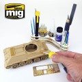 Stojak na farby Boomerang organizer A.MIG8028 AMMO Mig Jimenez