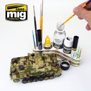 Stojak na farby Boomerang organizer A.MIG8028 AMMO Mig Jimenez