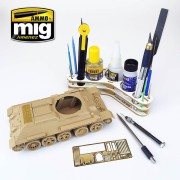 Stojak na farby Boomerang organizer A.MIG8028 AMMO Mig Jimenez