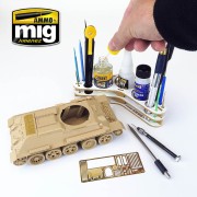 Stojak na farby Boomerang organizer A.MIG8028 AMMO Mig Jimenez