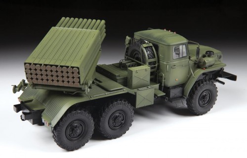Wyrzutnia samobieżna BM-21 Grad 3655 Zvezda