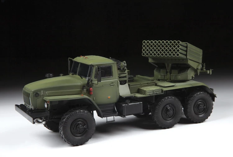 Wyrzutnia samobieżna BM-21 Grad 3655 Zvezda