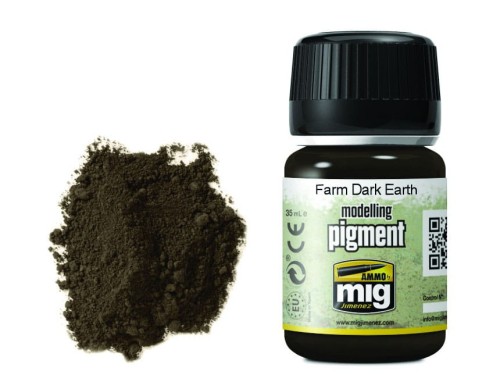 Pigment modelarski Farm dark earth A.MIG3027 AMMO Mig Jimenez