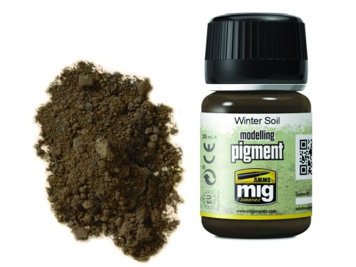 Pigment modelarski Winter soil A.MIG3029 AMMO Mig Jimenez