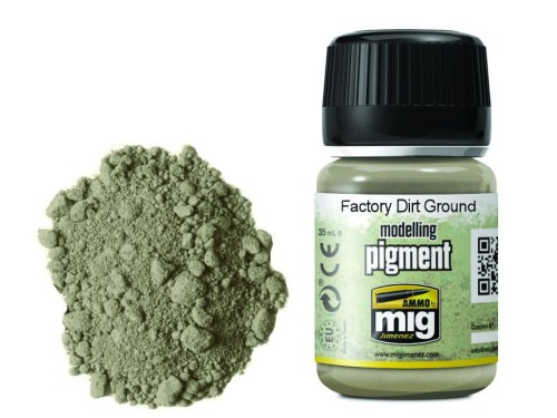Pigment modelarski Factory dirt ground A.MIG3030 AMMO Mig Jimenez
