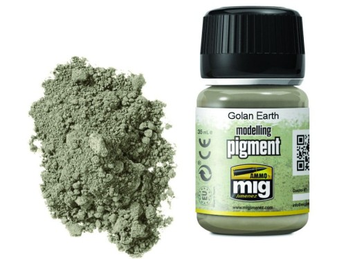 Pigment modelarski Golan earth A.MIG3026 AMMO Mig Jimenez